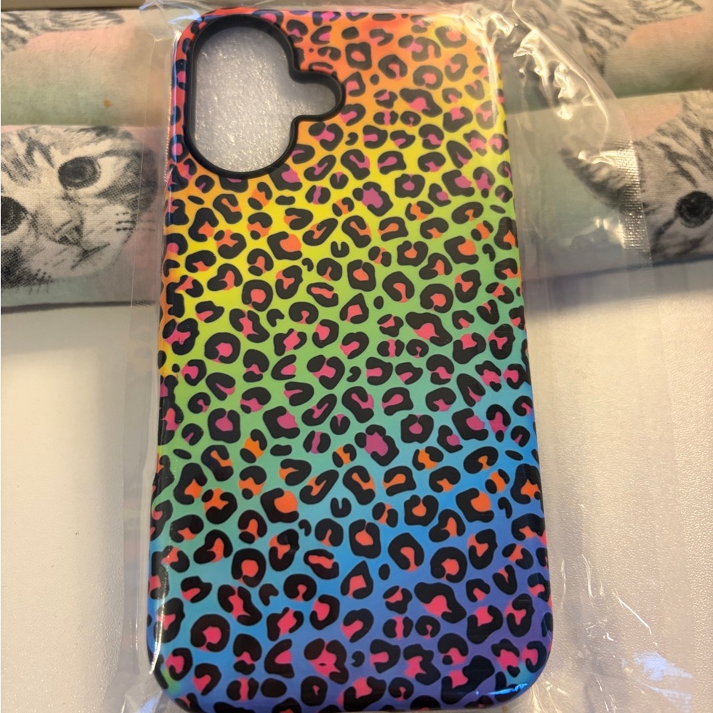 90s Lisa Frank style iphone 16 case